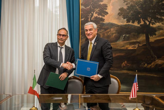 <p>The U.S. has launched a partnership with Italian authorities to renew efforts to recover the remains of American soldiers that went missing during World War II. </p>