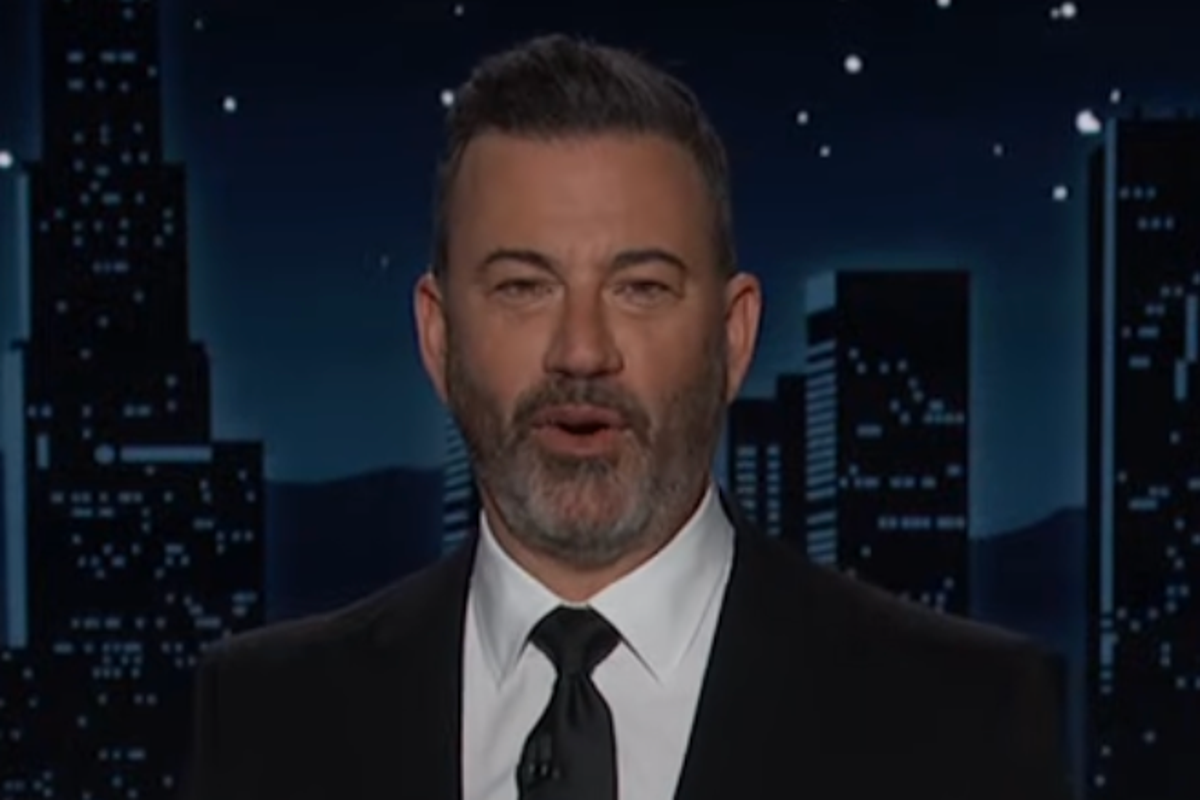 Jimmy Kimmel announces he has become a grandfather, aged 57, after cancelling his show on Monday