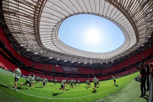 <p>The San Mames will host Spurs v Man Utd in the Europa League final</p>