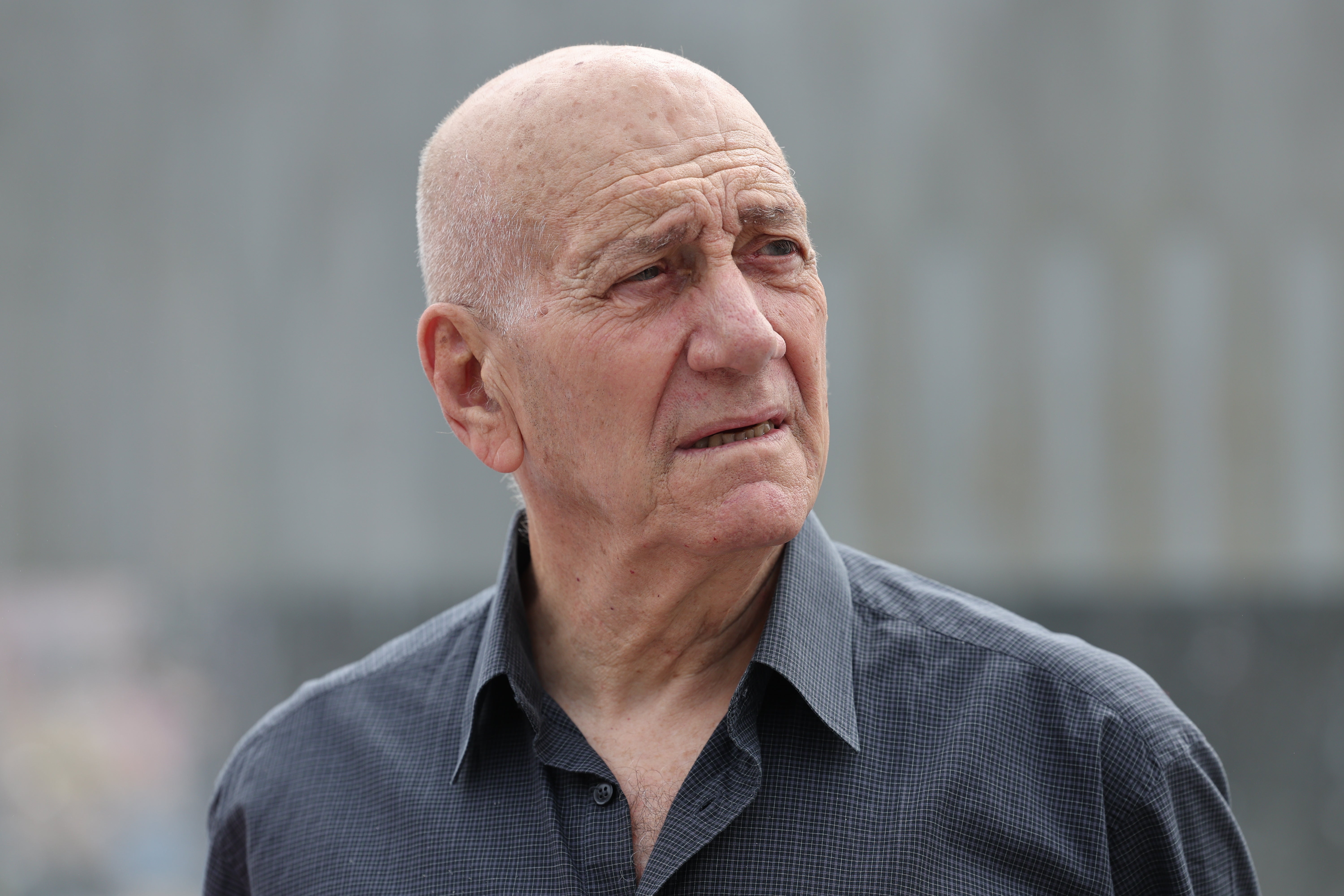 Former Israeli prime minister Ehud Olmert
