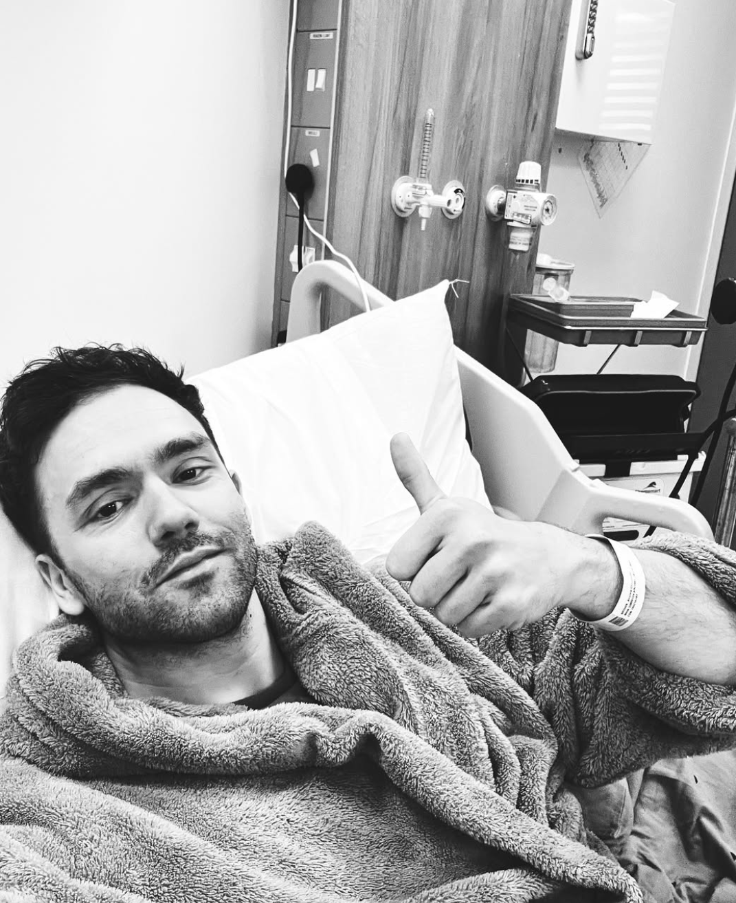 ‘Not feeling the best at the moment’ the former pop star admitted