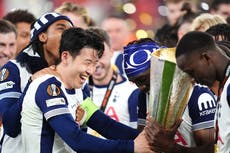 Emotional Son Heung Min now a Tottenham ‘legend’ after Europa League win