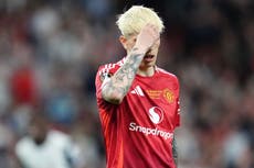 Alejandro Garnacho casts doubt on Man United future after venting frustration at not starting Europa League final