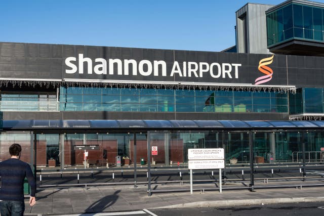 <p>Shannon airport, Ireland</p>