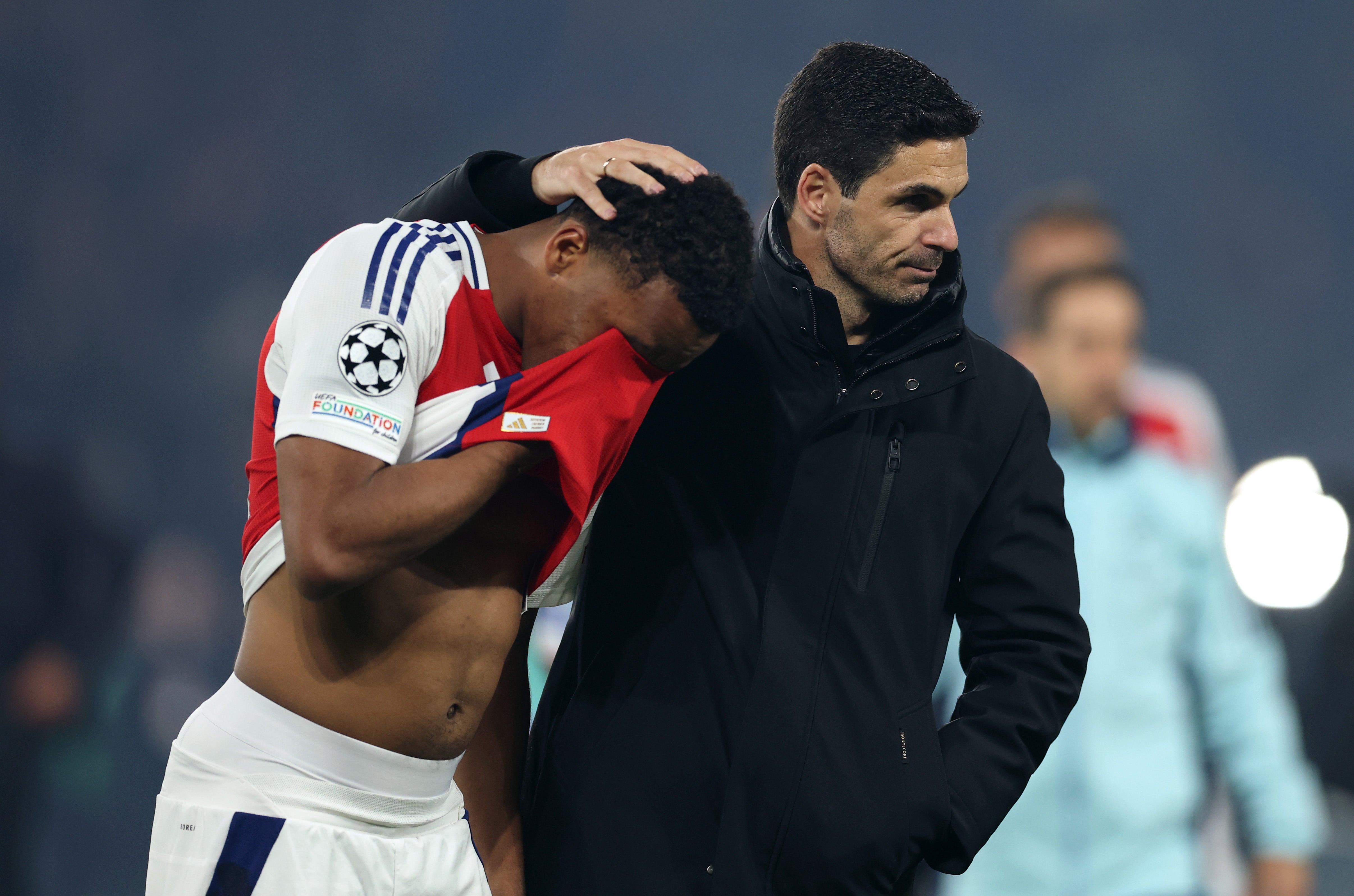 Mikel Arteta gives terse answer to whether Arsenal or Tottenham have had a better season