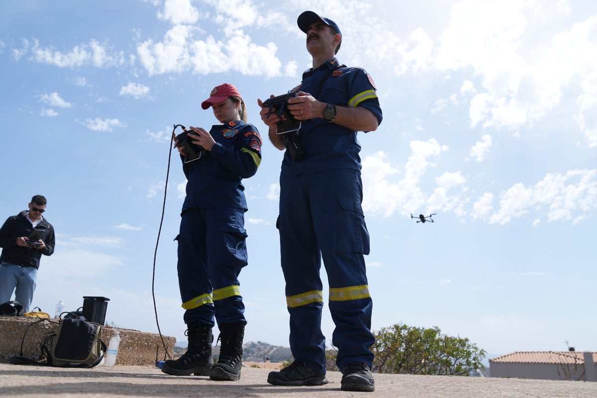 Greece doubles drone fleet and deploys record firefighters to tackle growing wildfire risk