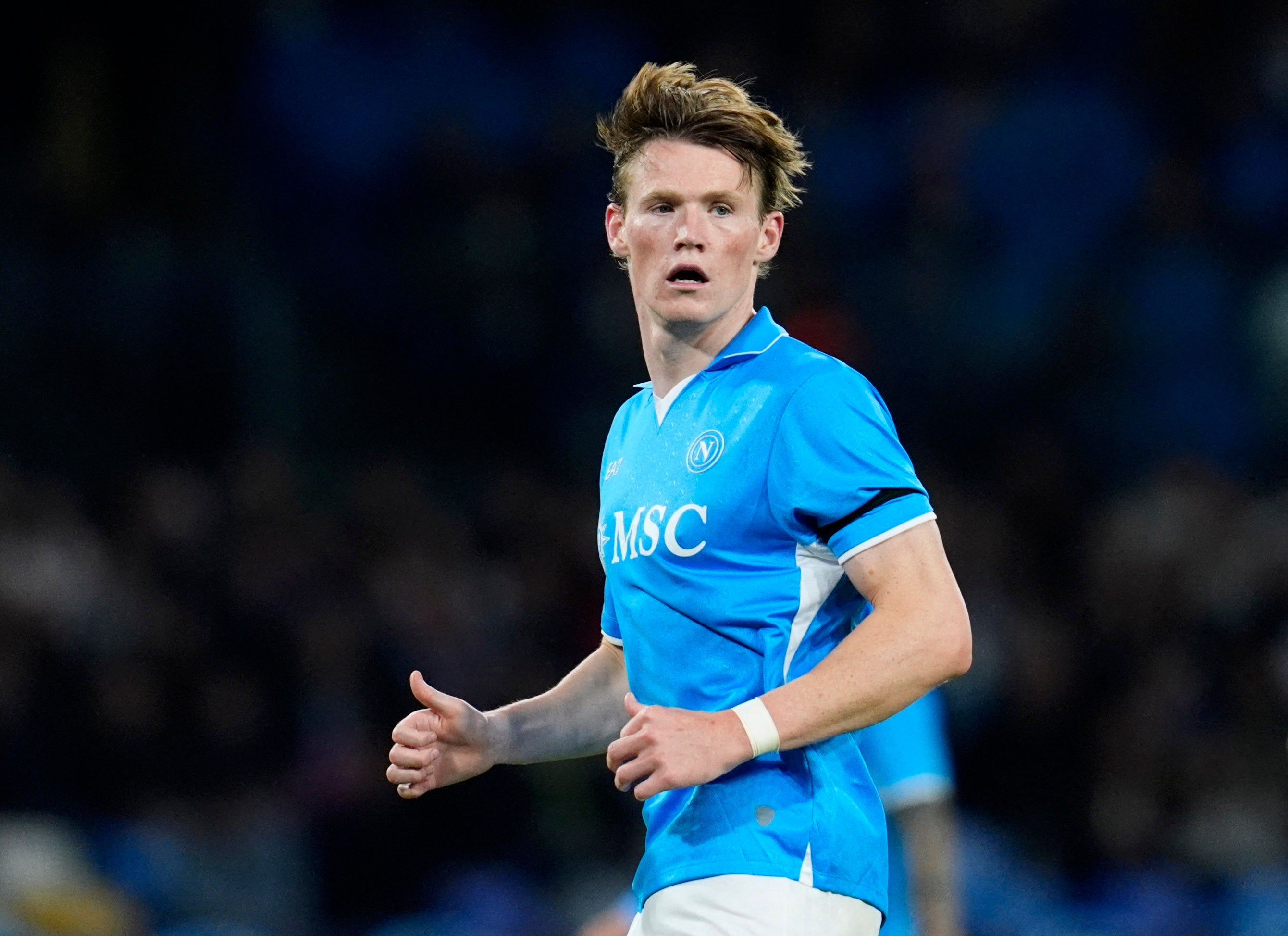 Napoli’s Scott McTominay has dazzled under Antonio Conte