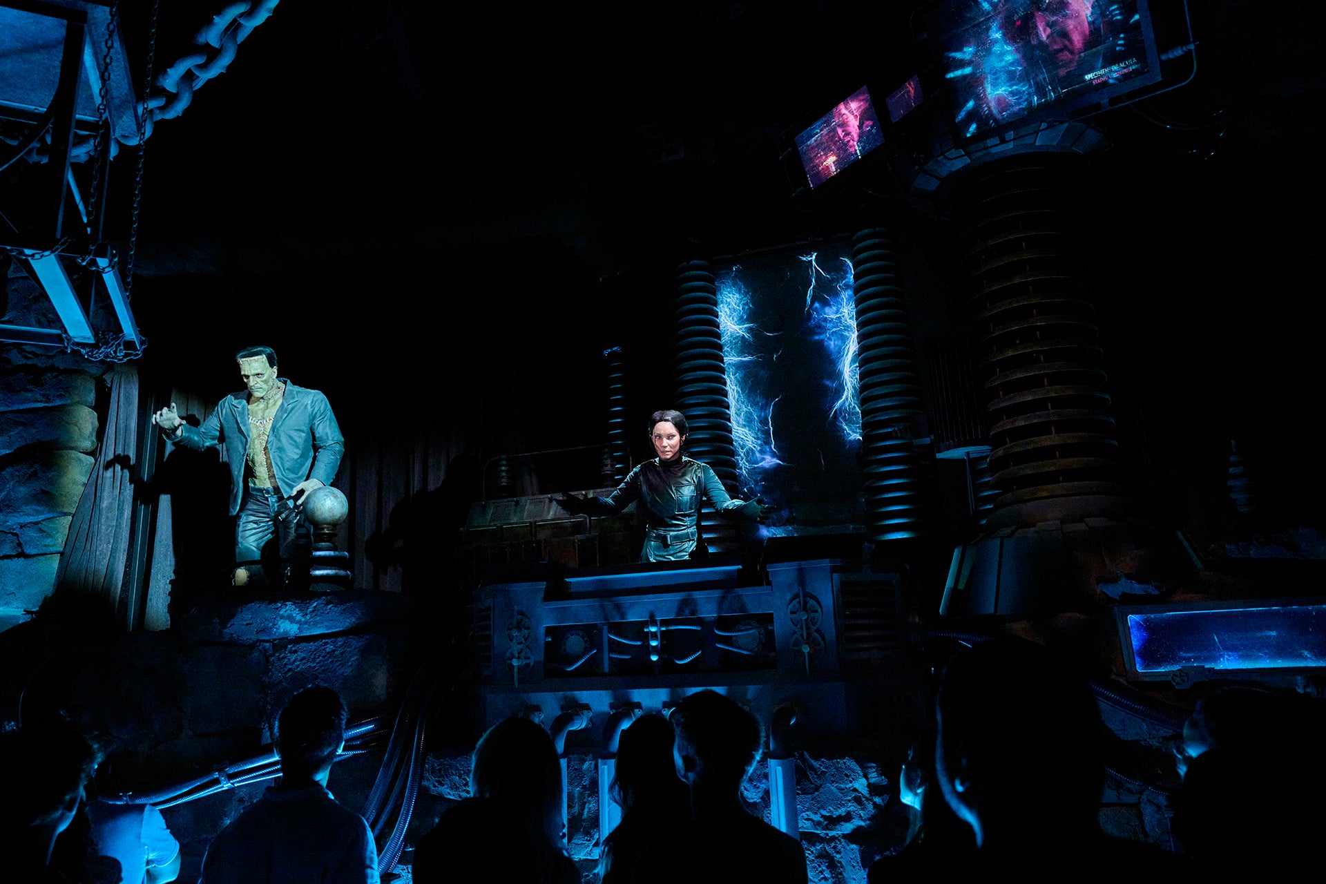  he Monsters Unchained attraction and
