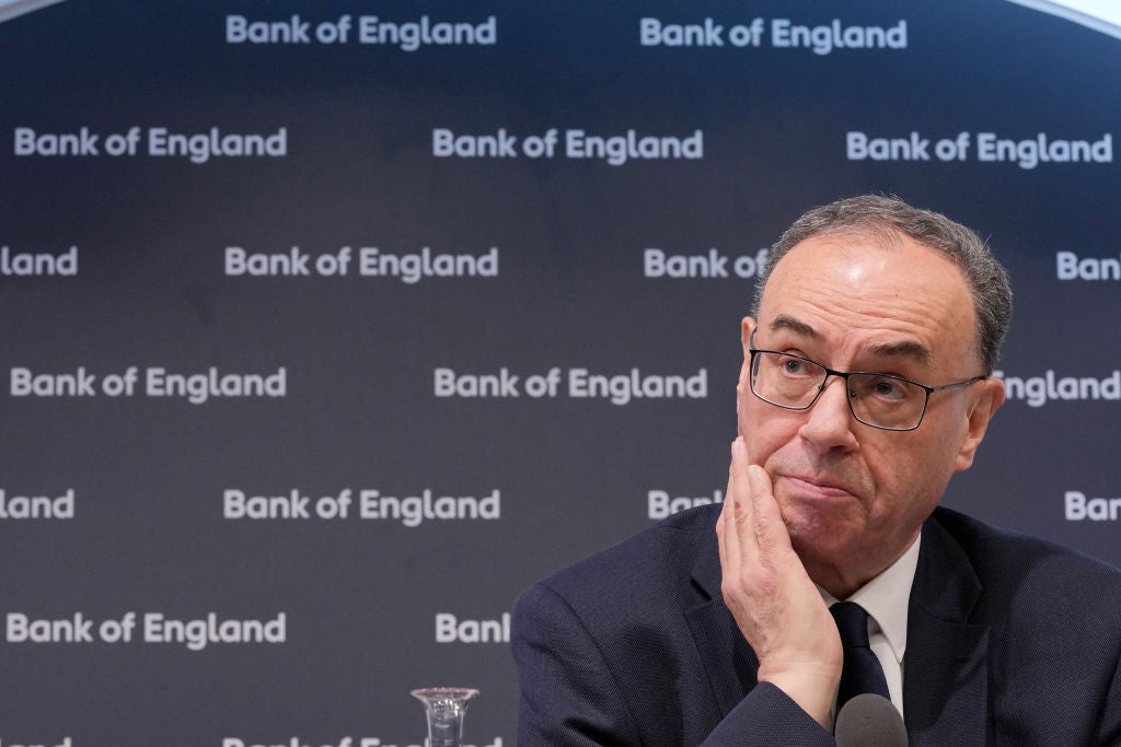 Andrew Bailey, governor of the Bank of England