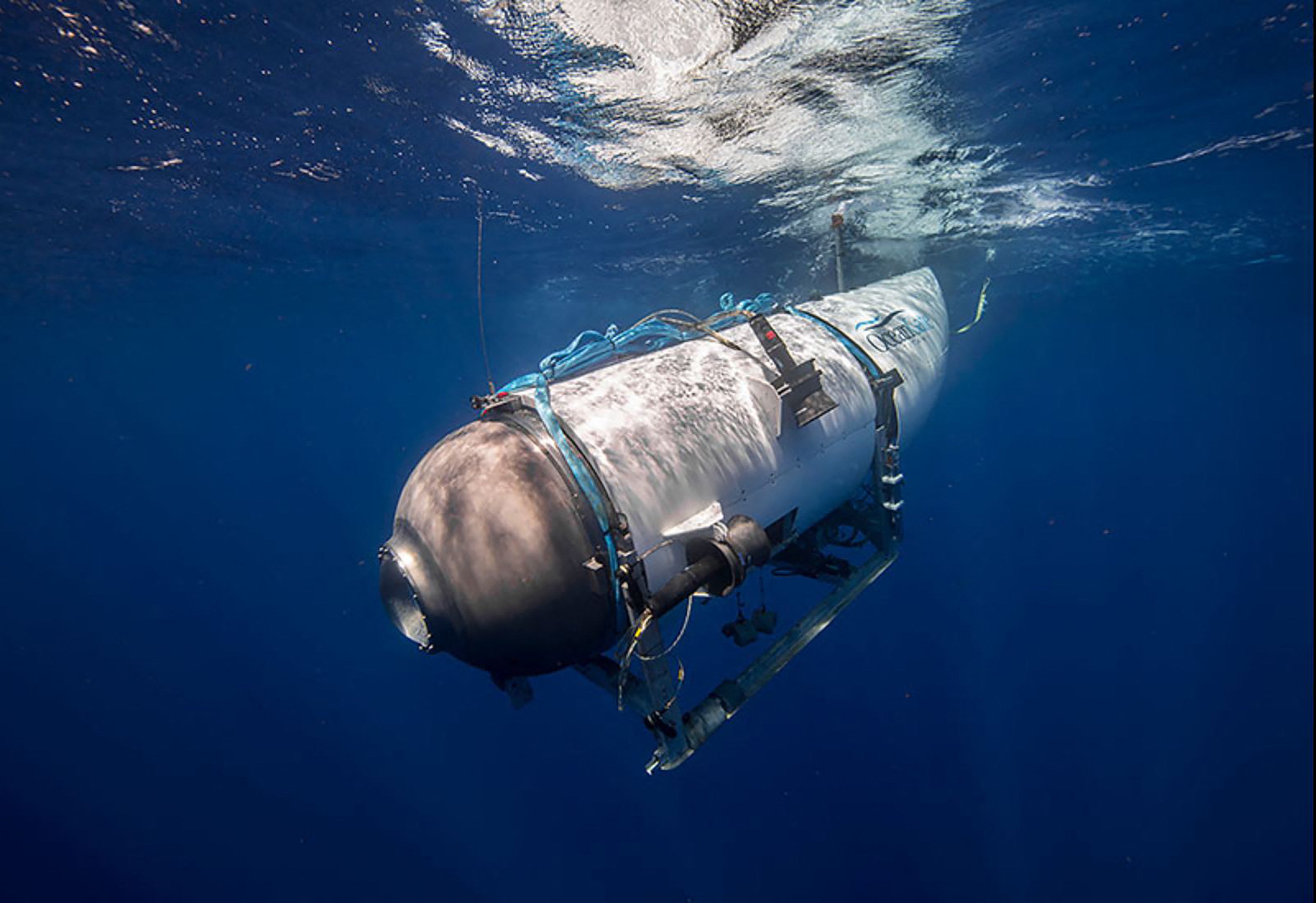The Titan submersible suffered a ‘catastrophic implosion’ less than half a mile away from the wreck of the Titanic