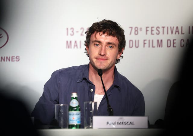 <p>Paul Mescal at Cannes</p>