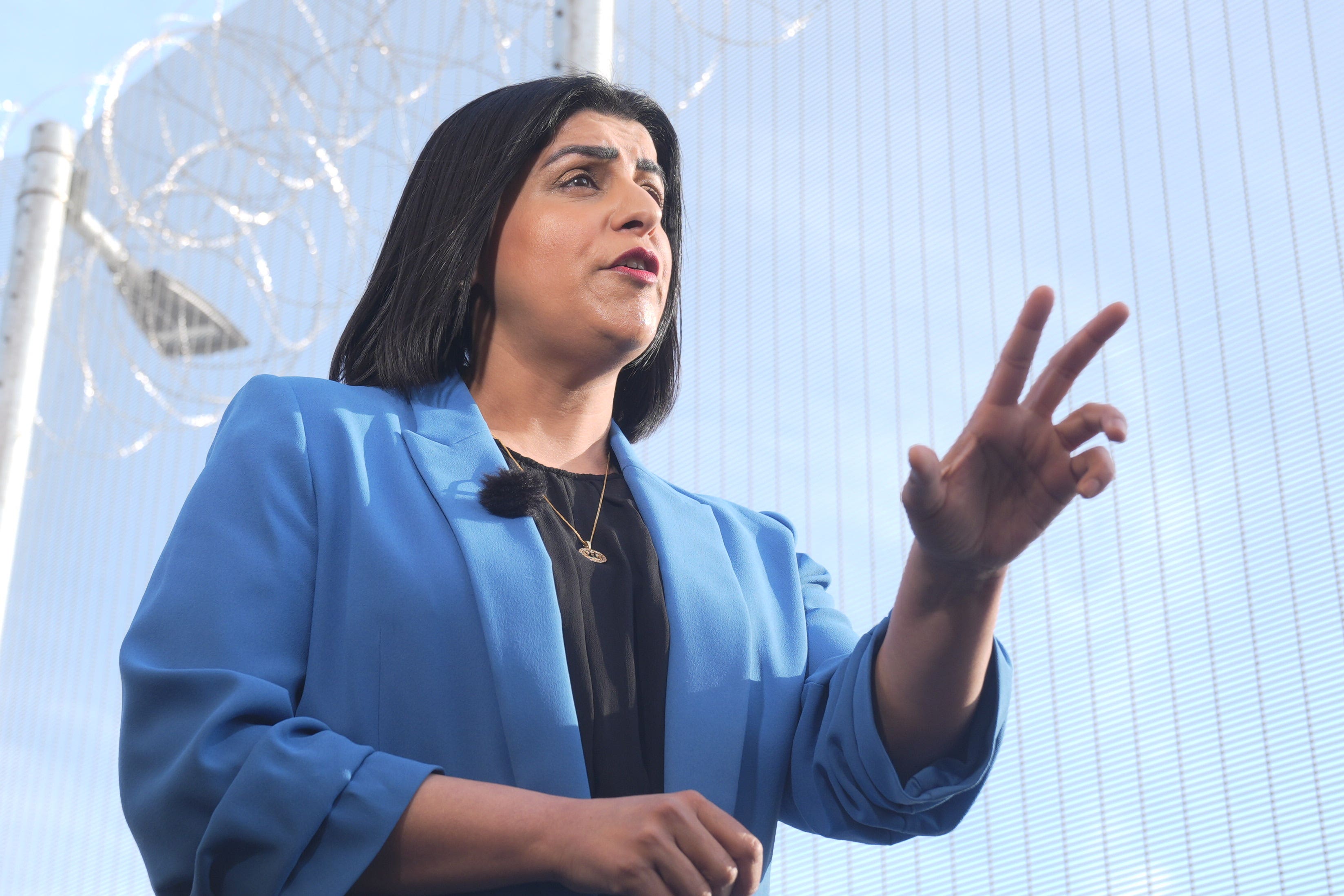 Justice Secretary Shabana Mahmood announced the move (Danny Lawson/PA)