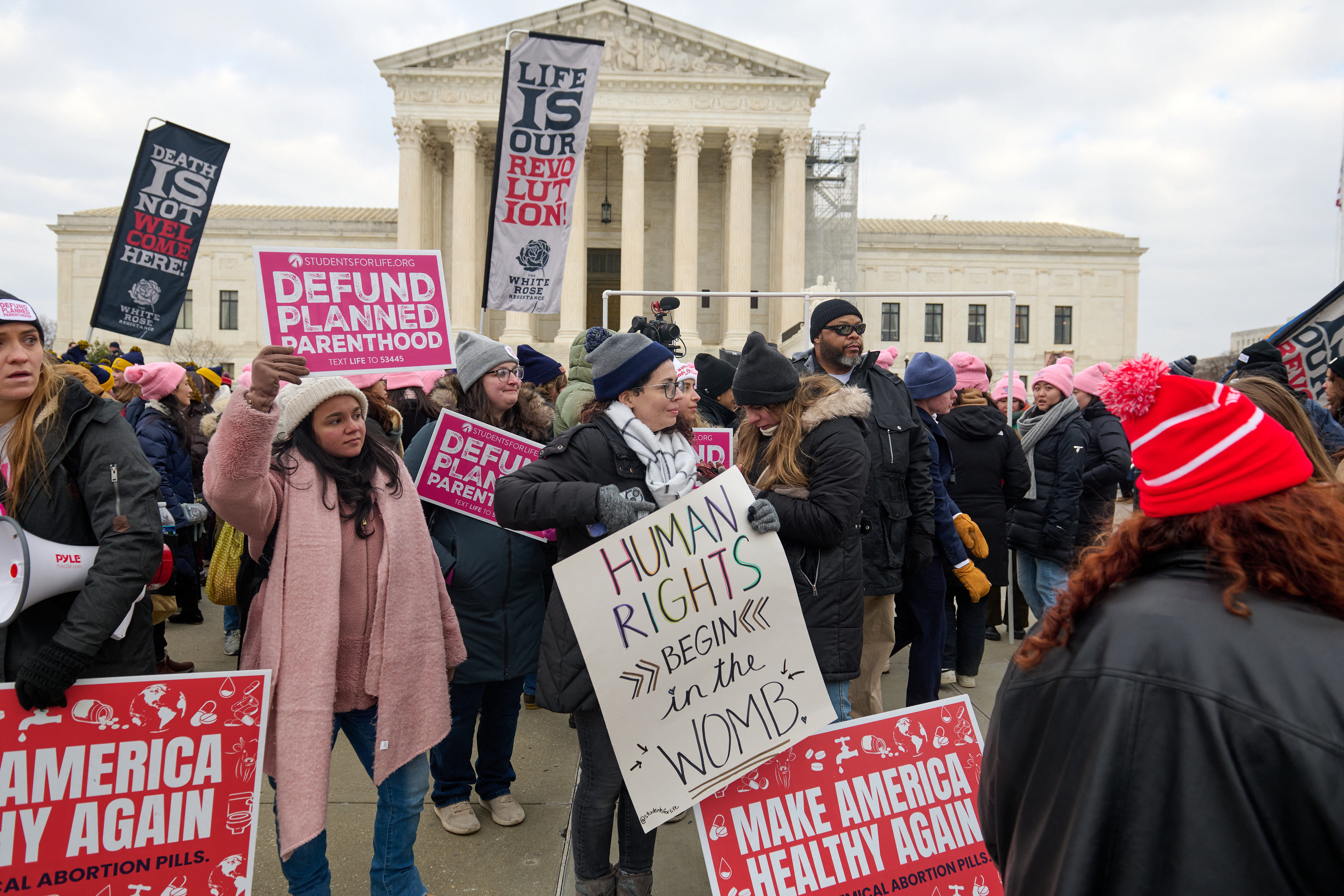 The warning has been echoed by Humanists UK, who said anti-abortion is one pillar of Christian Nationalism that they say is on the rise in the UK - but is common in US politics