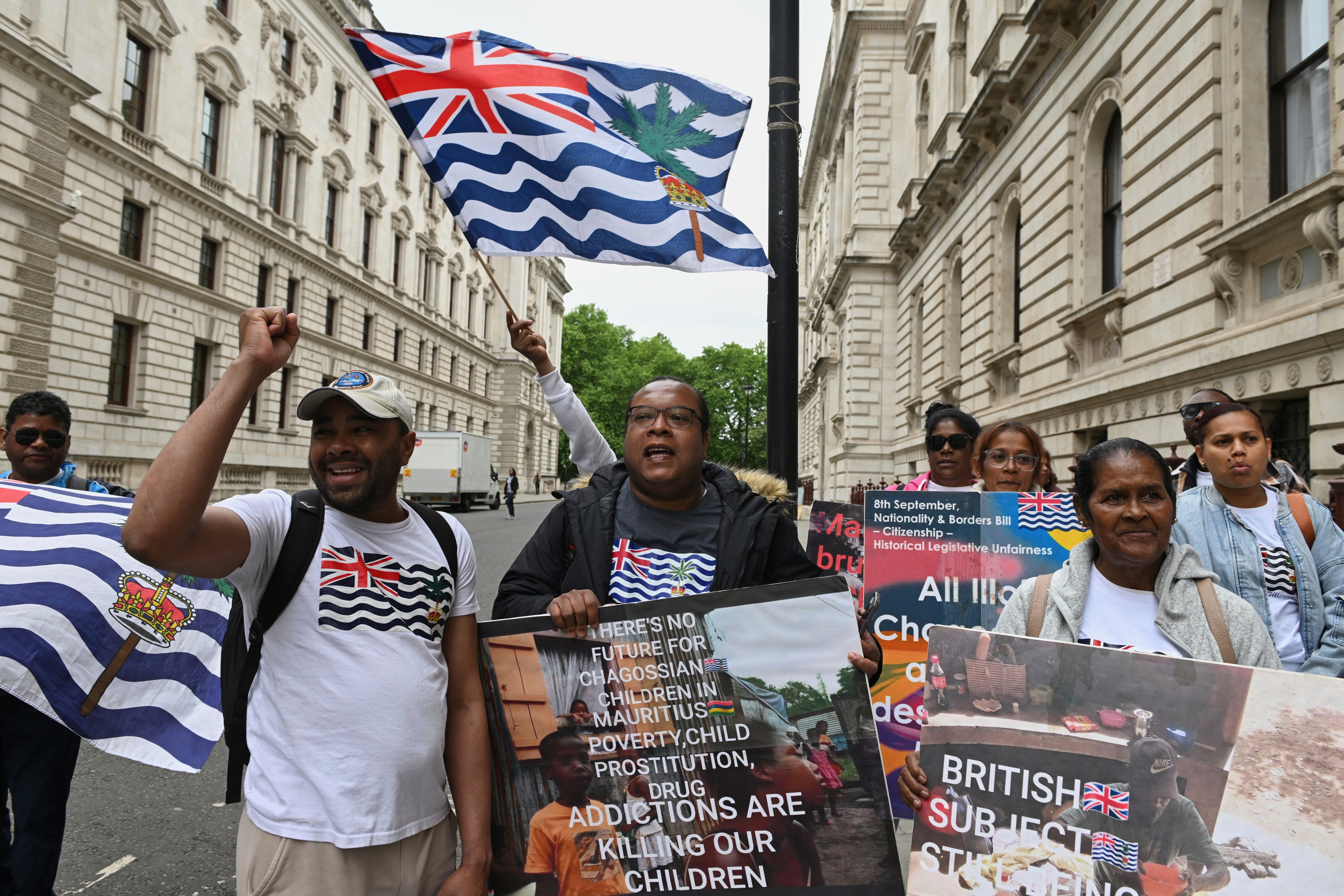 Chagos Islands protest