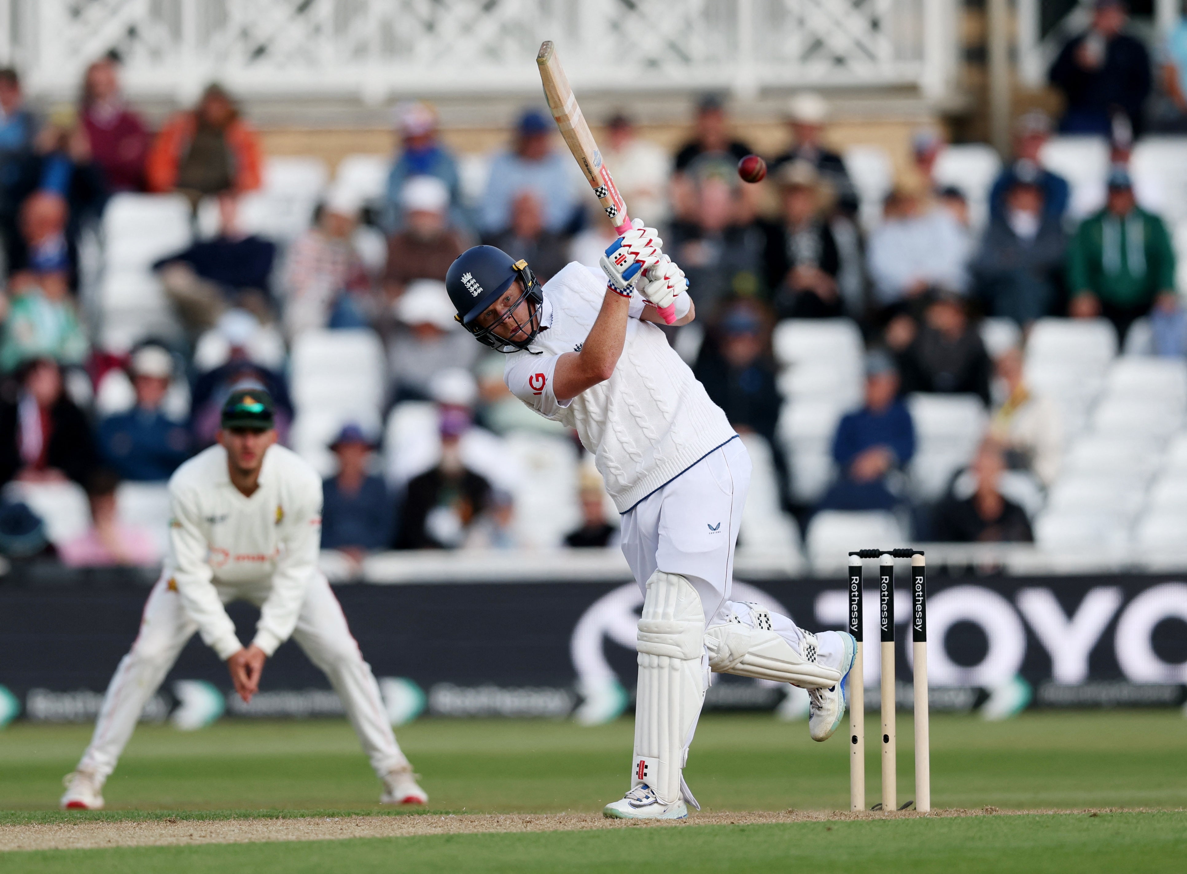 Also in need of runs, Ollie Pope top-scored with an unbeaten 169 to leave England in a commanding position