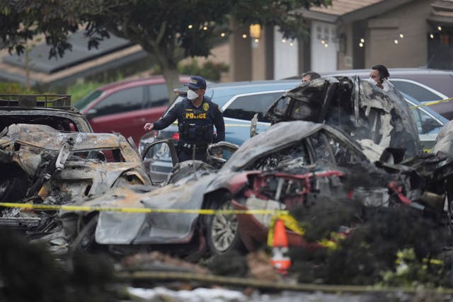 APTOPIX Plane-Crash-San-Diego