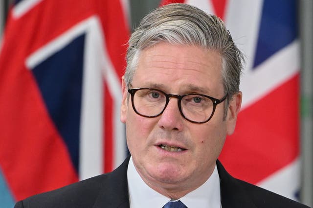 Prime Minister Sir Keir Starmer defended the agreement (Thomas Krych/PA)