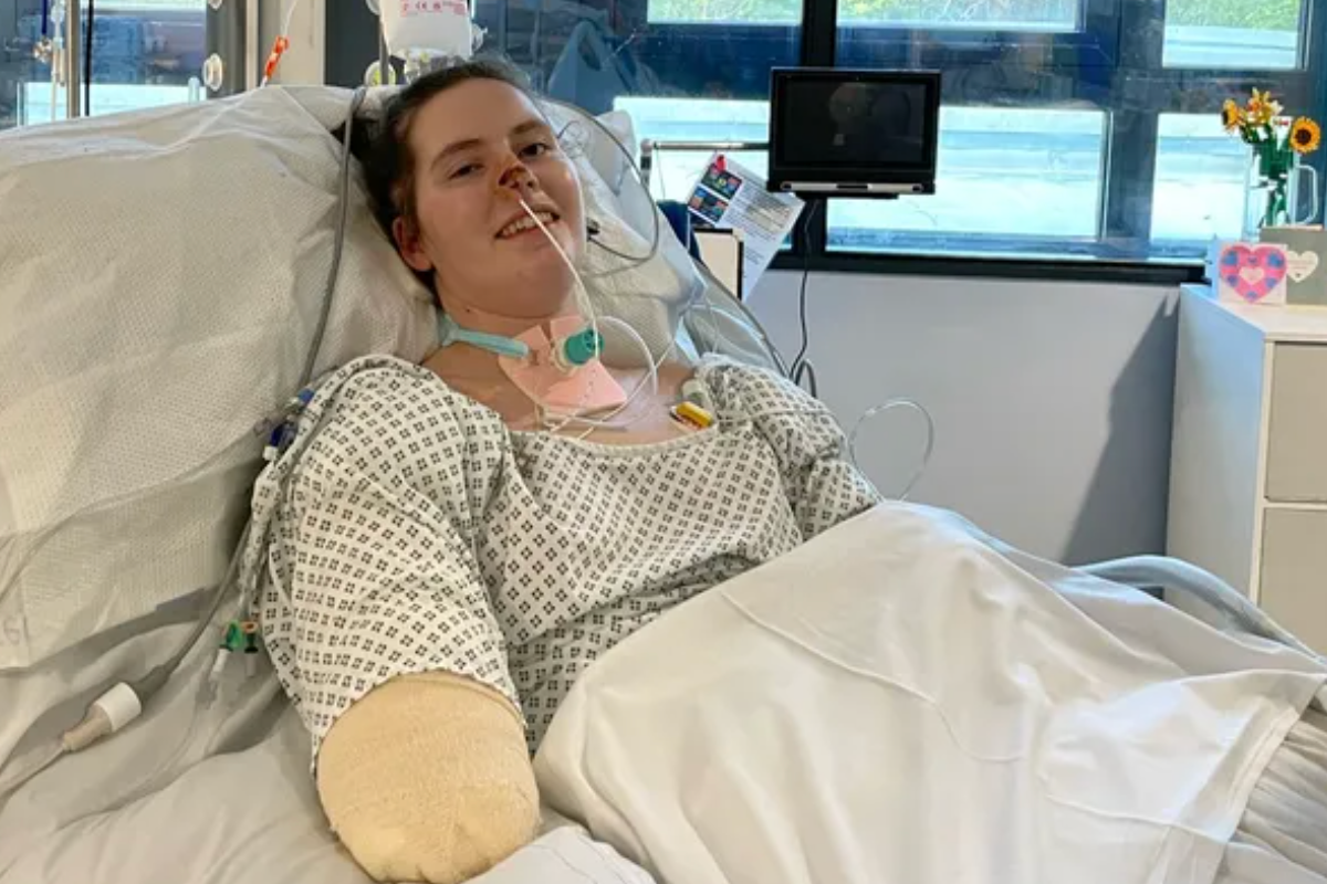 ‘My daughter went into hospital with flu symptoms – and ended up a quadruple amputee’