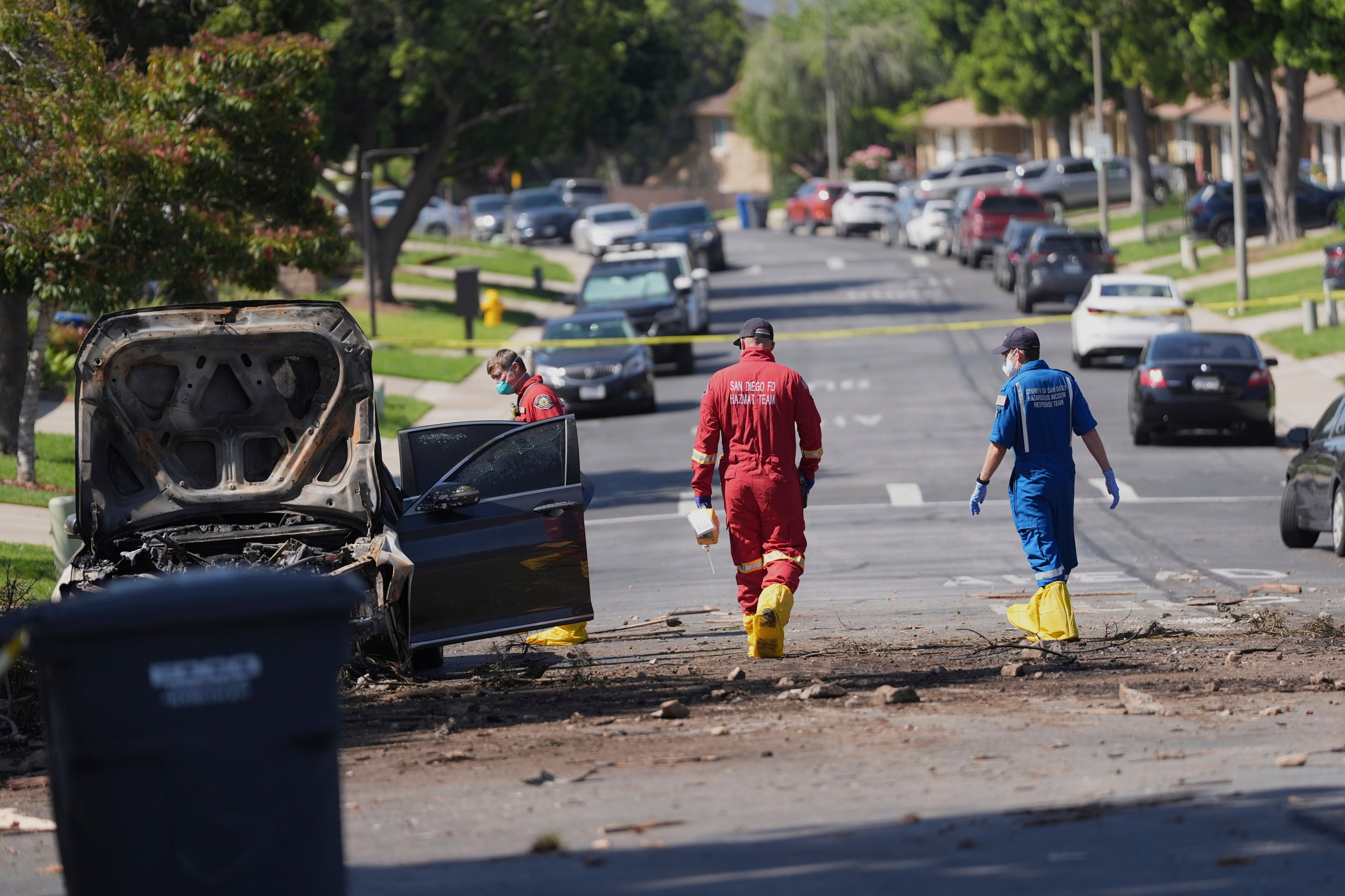 The cause of the plane crash is now under investigation.
