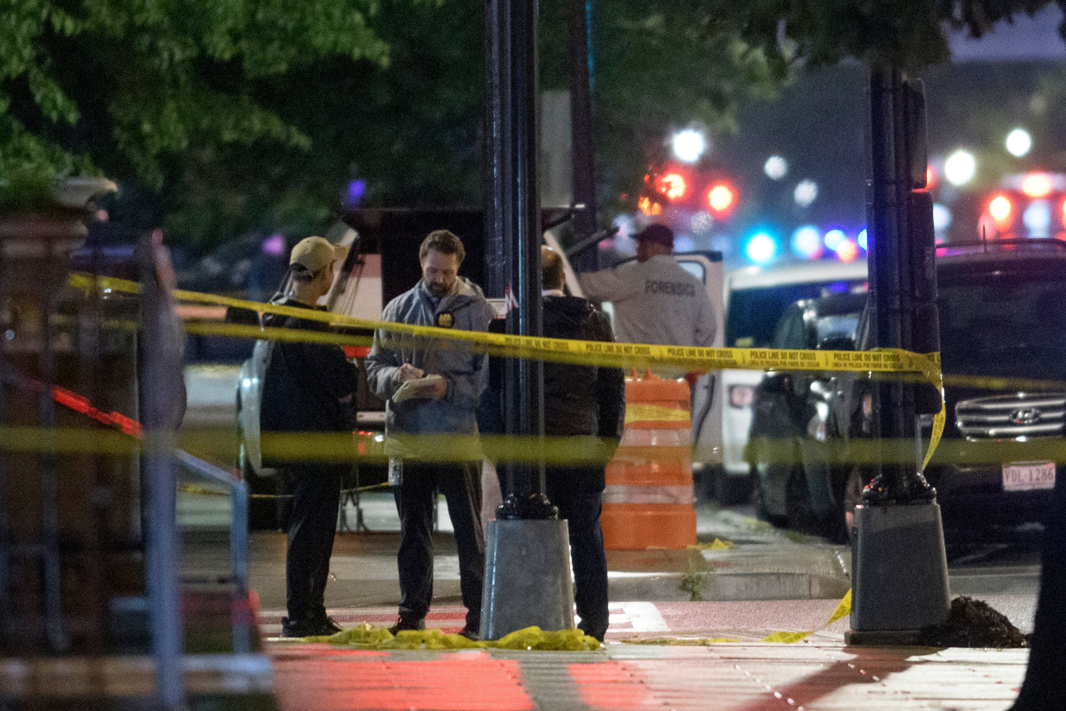 The two people killed were a young, engaged couple who worked in the Israeli embassy
