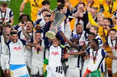 Will Tottenham Hotspur have a trophy parade after winning Europa League?