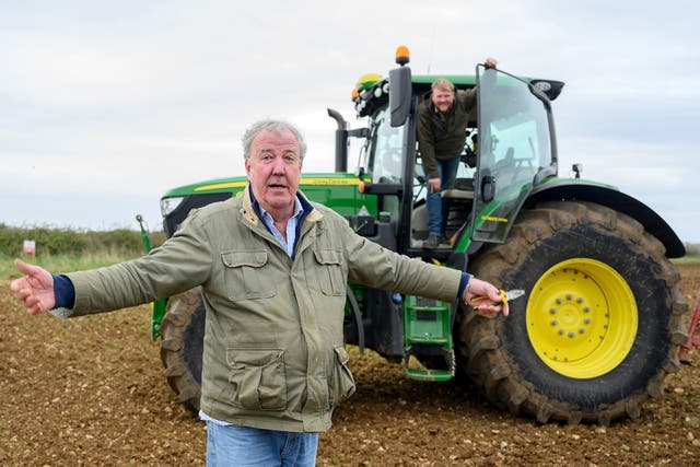 <p>Jeremy Clarkson’s farming reality TV show<em> Clarkson’s Farm</em> appears to have caused an increase in applications to agricultural colleges  </p>