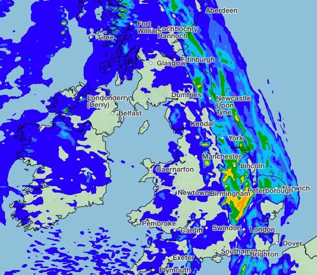 Weather UK: Met Office warns of heavy rain, strong winds and thunder ...
