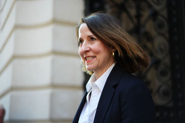 Work and Pensions Secretary Liz Kendall was speaking in Liverpool (Ben Whitley/PA)