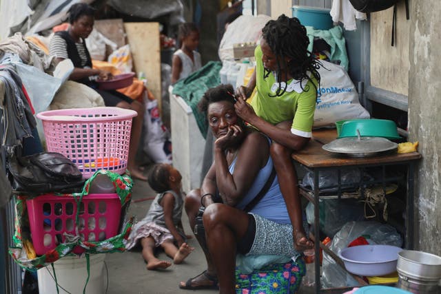 APTOPIX Haiti Displaced