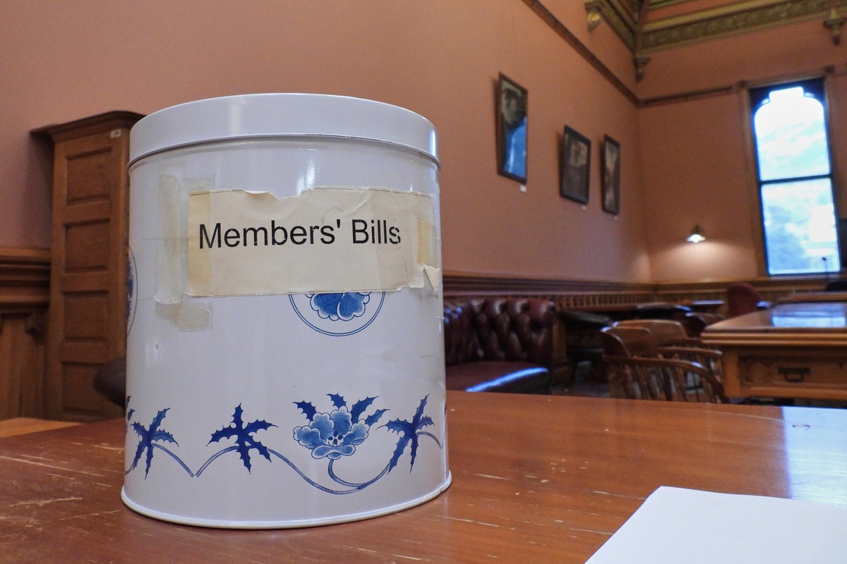 How a cookie tin lottery at New Zealand's Parliament helps decide what becomes law
