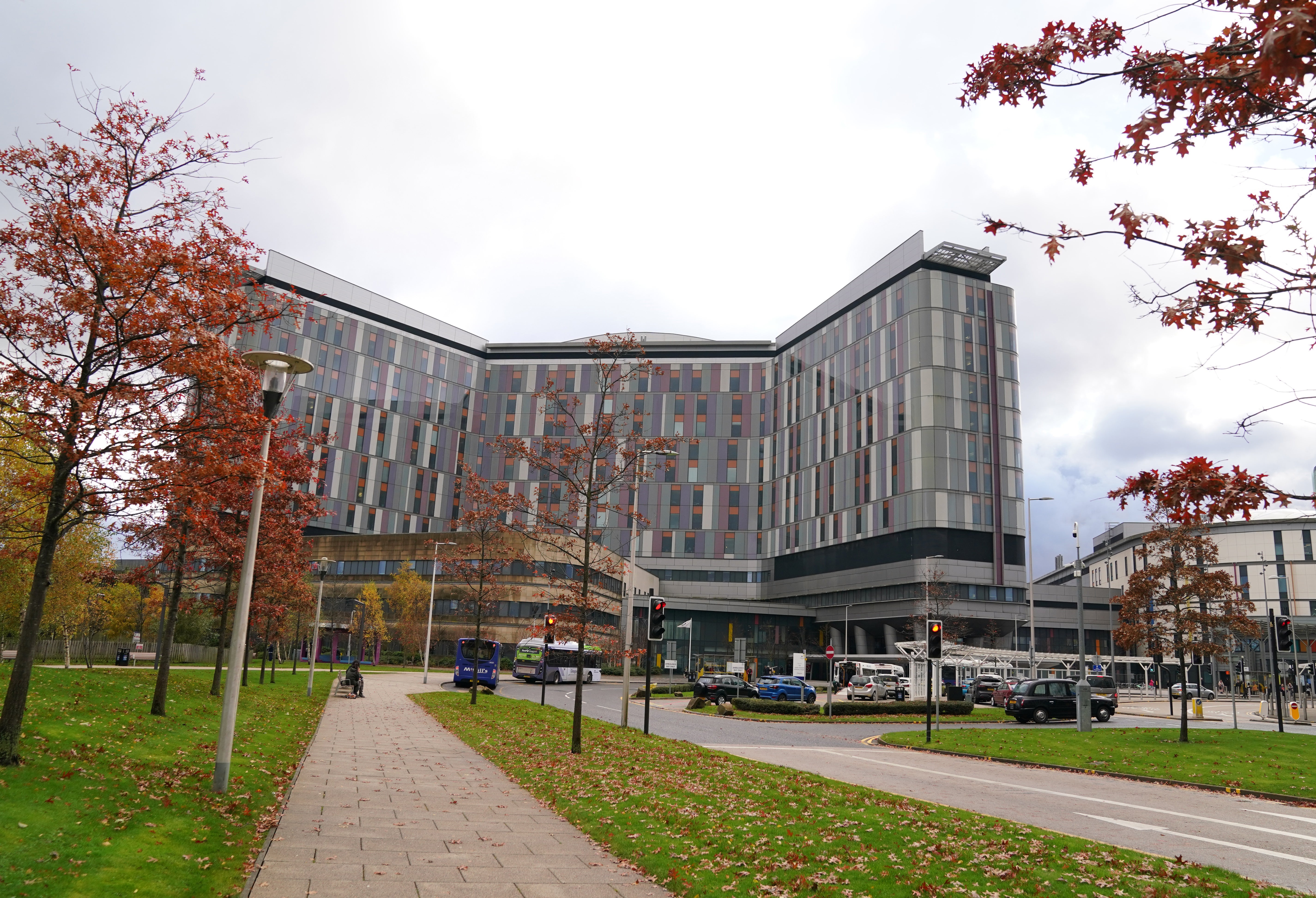 The health board said the hospital is now operating as normal
