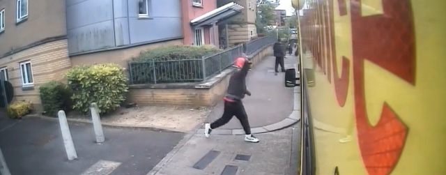 <p>The man stole backpacks belonging to paramedics from the locked ambulance (London Ambulance Service/PA)</p>