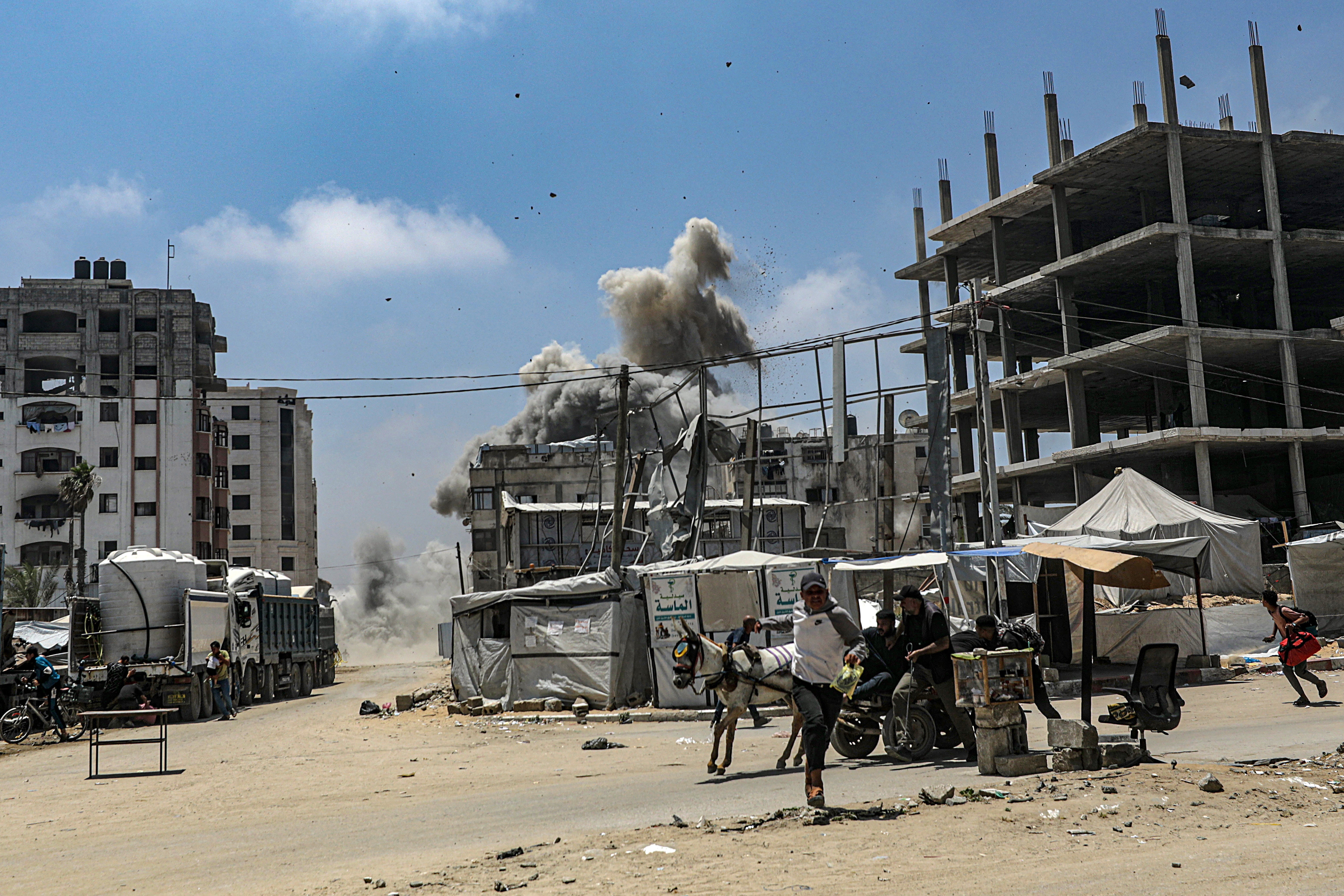 The bodies of 79 people killed by Israeli strikes have been taken to hospitals in the past 24 hours, Gaza's health ministry said