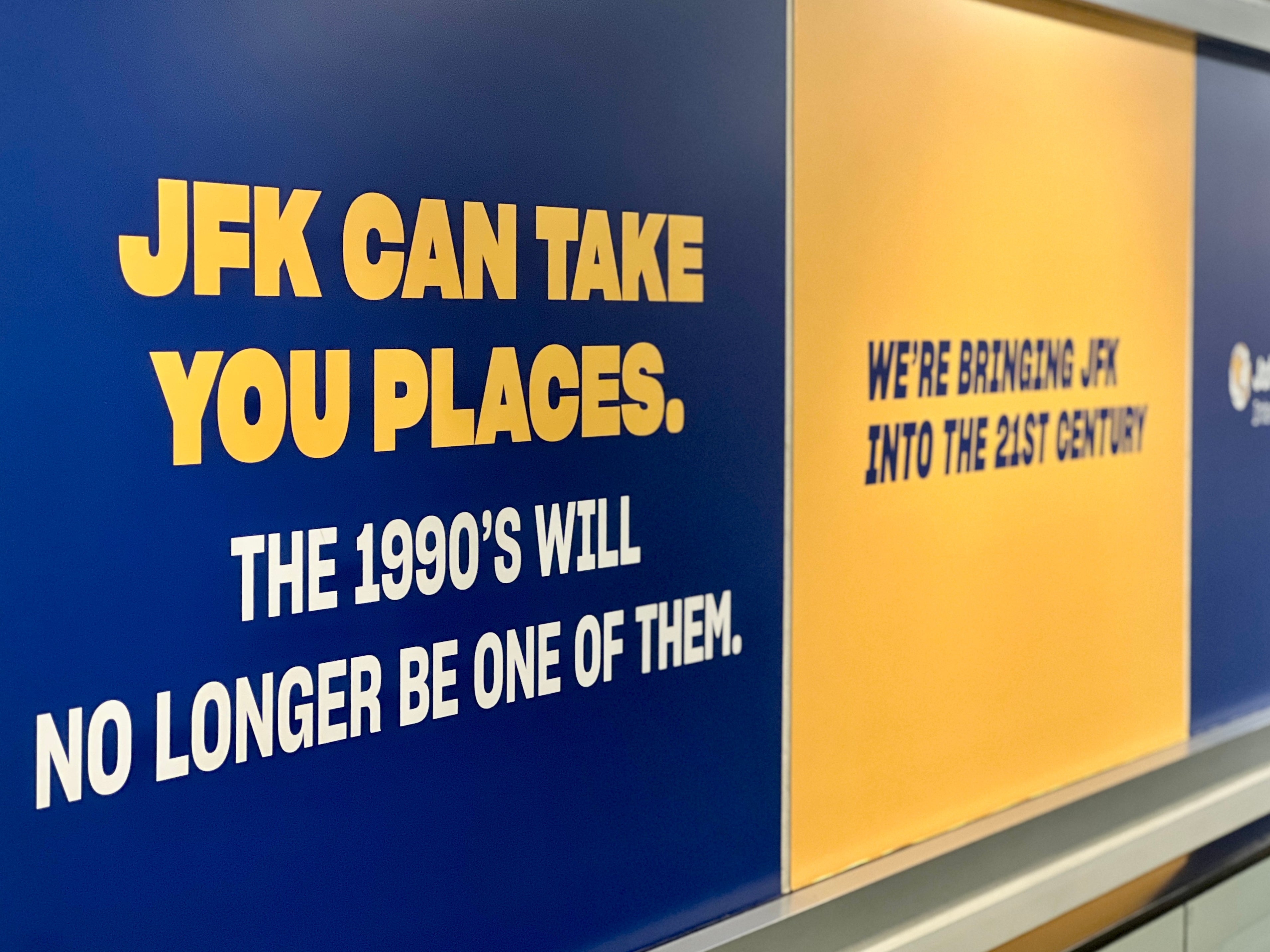  JFK airport is working on a $19bn refurbishment project