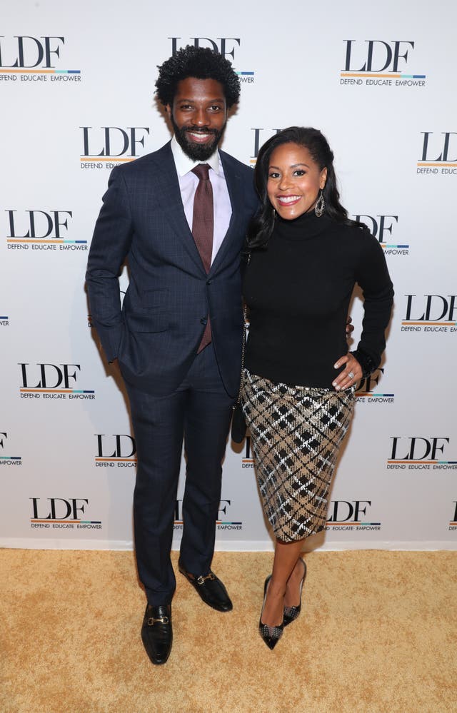 <p>Sheinelle Jones and Uche Ojeh were married for 18 years</p>