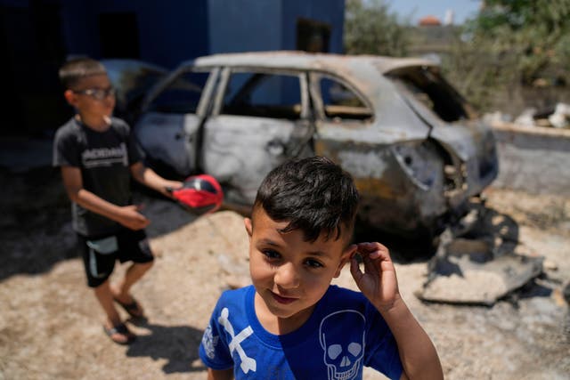 APTOPIX Israel Palestinians