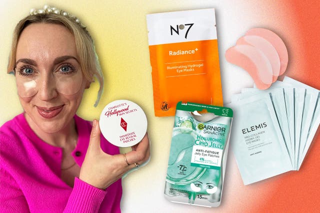 <p>Our writer spent weeks testing a selection of under-eye masks and patches</p>