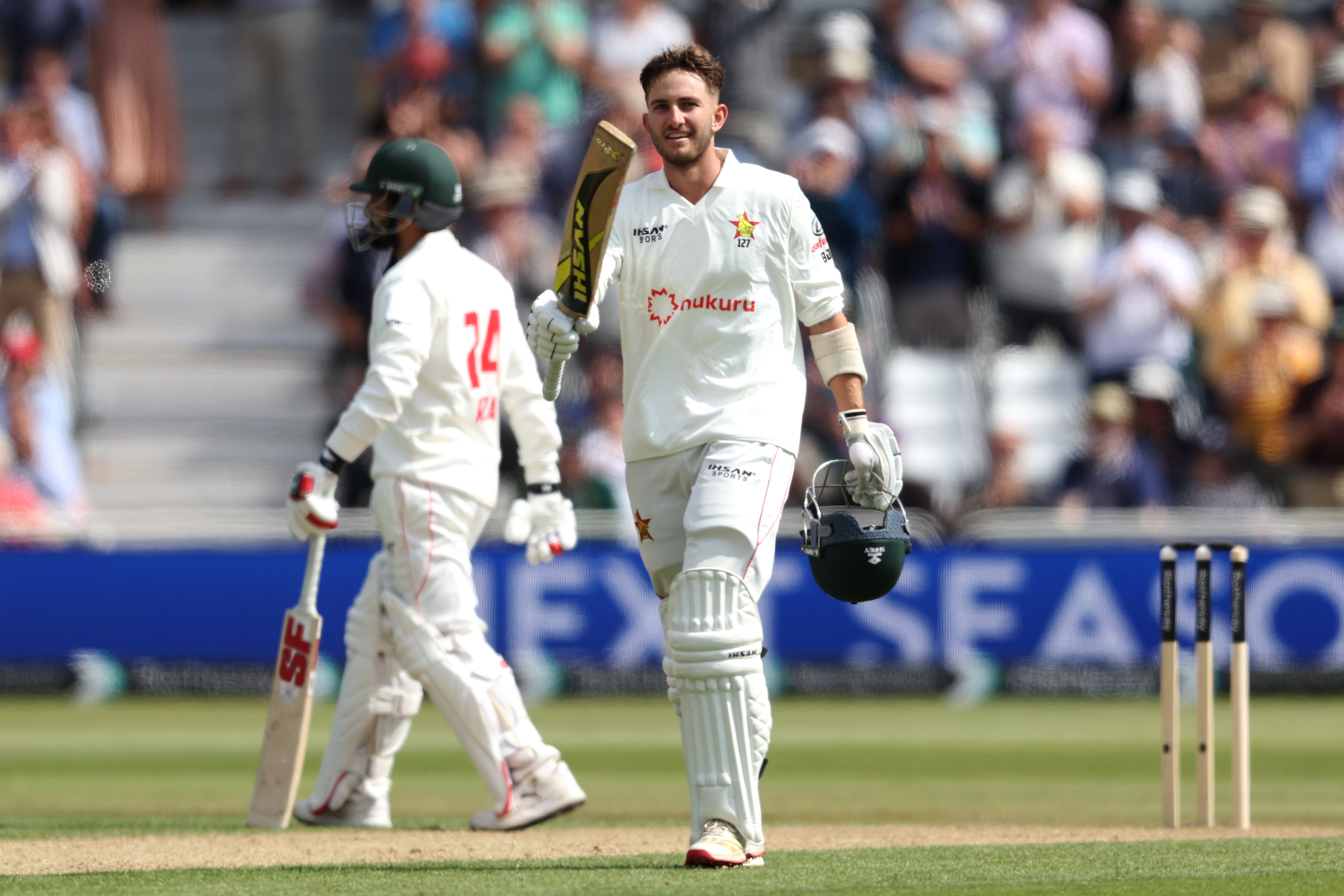 Brian Bennett made a magnificent century for Zimbabwe
