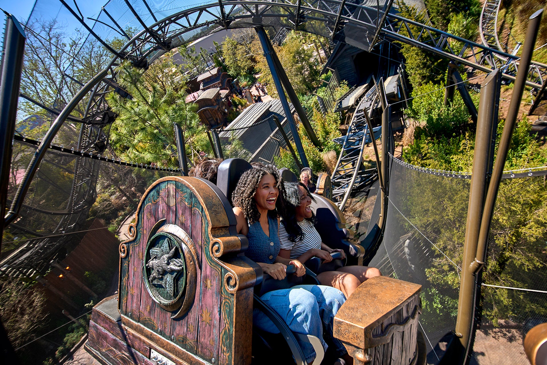 Family coaster Curse of the Werewolf in Dark Universe