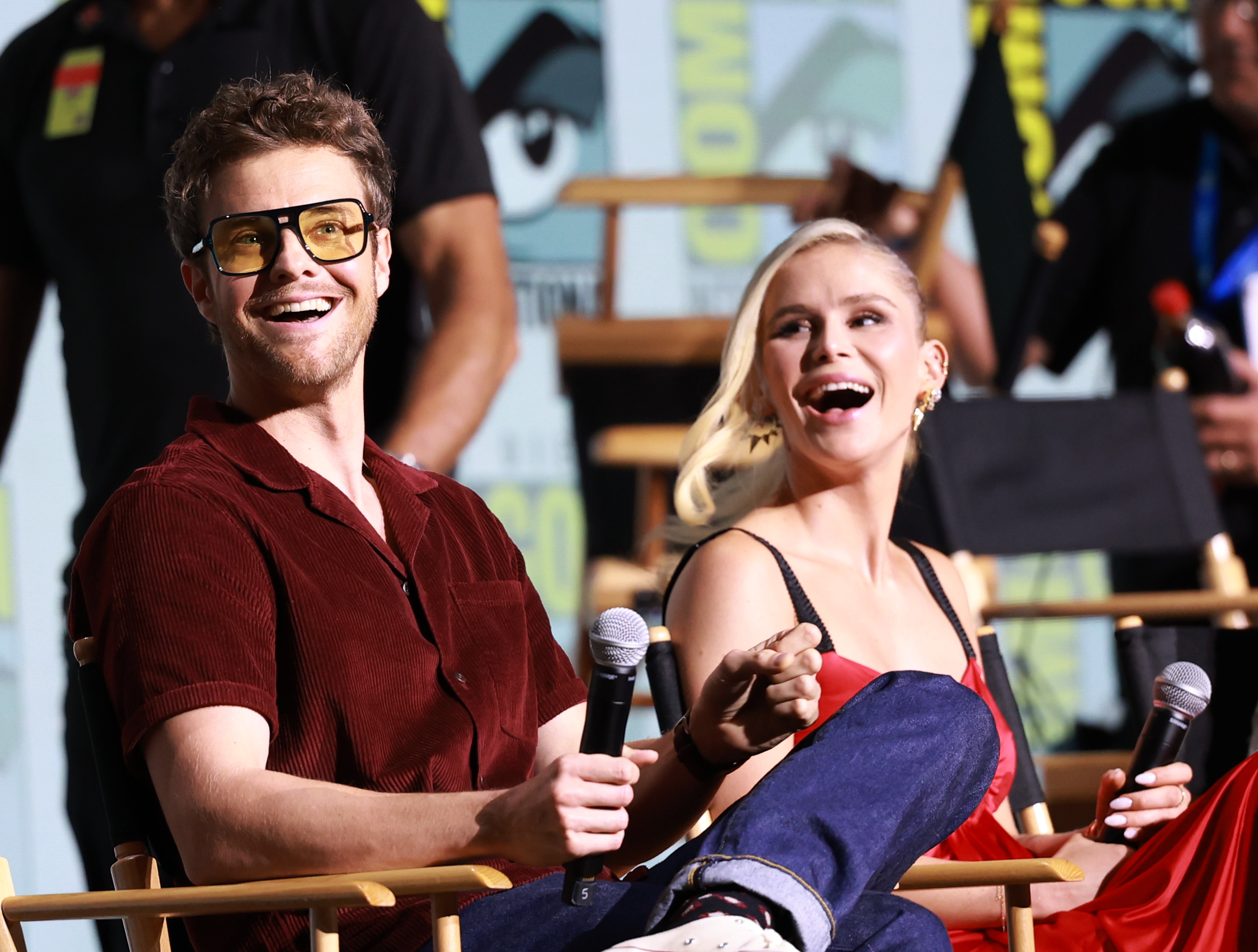 'The Boys' stars Jack Quaid and Erin Moriarty