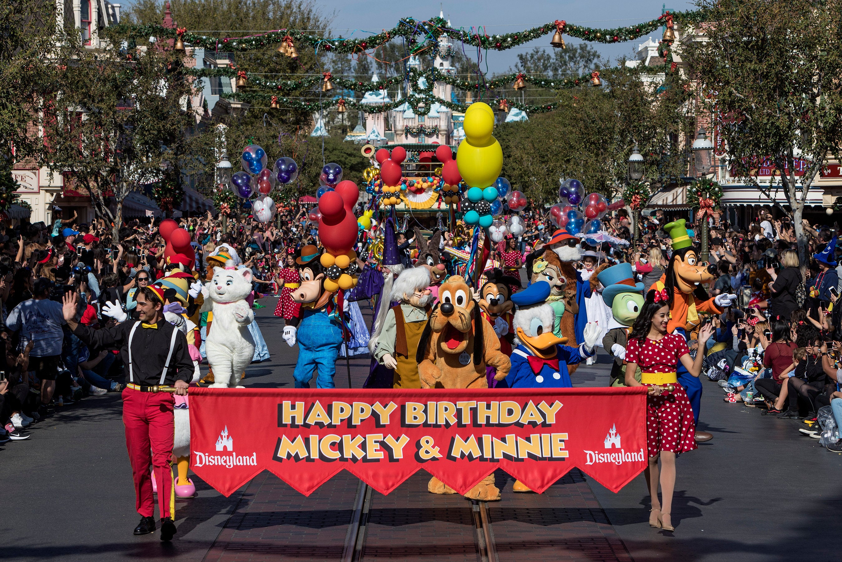 The workers, while on leave, will keep their benefits, Disney said