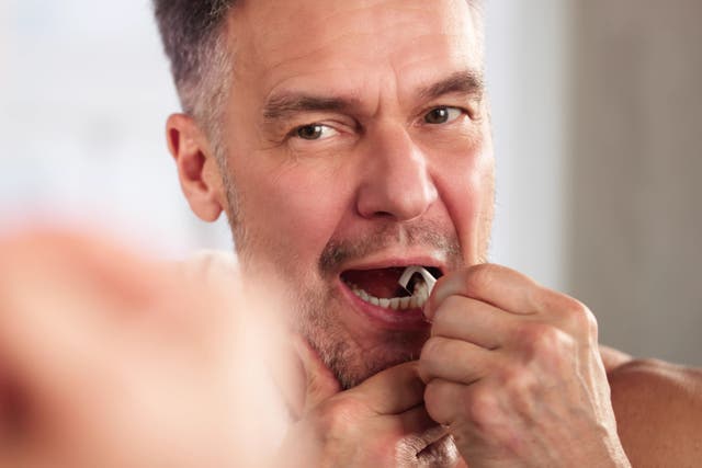 <p>Researchers have designed a floss pick that they say could be used to track stress and other health conditions one day. The device measures the human stress hormone</p>