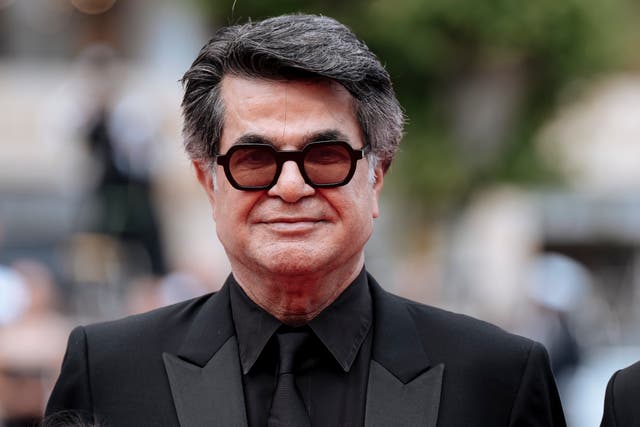 <p>Jafar Panahi at the Cannes festival for ‘It Was Just an Accident’</p>