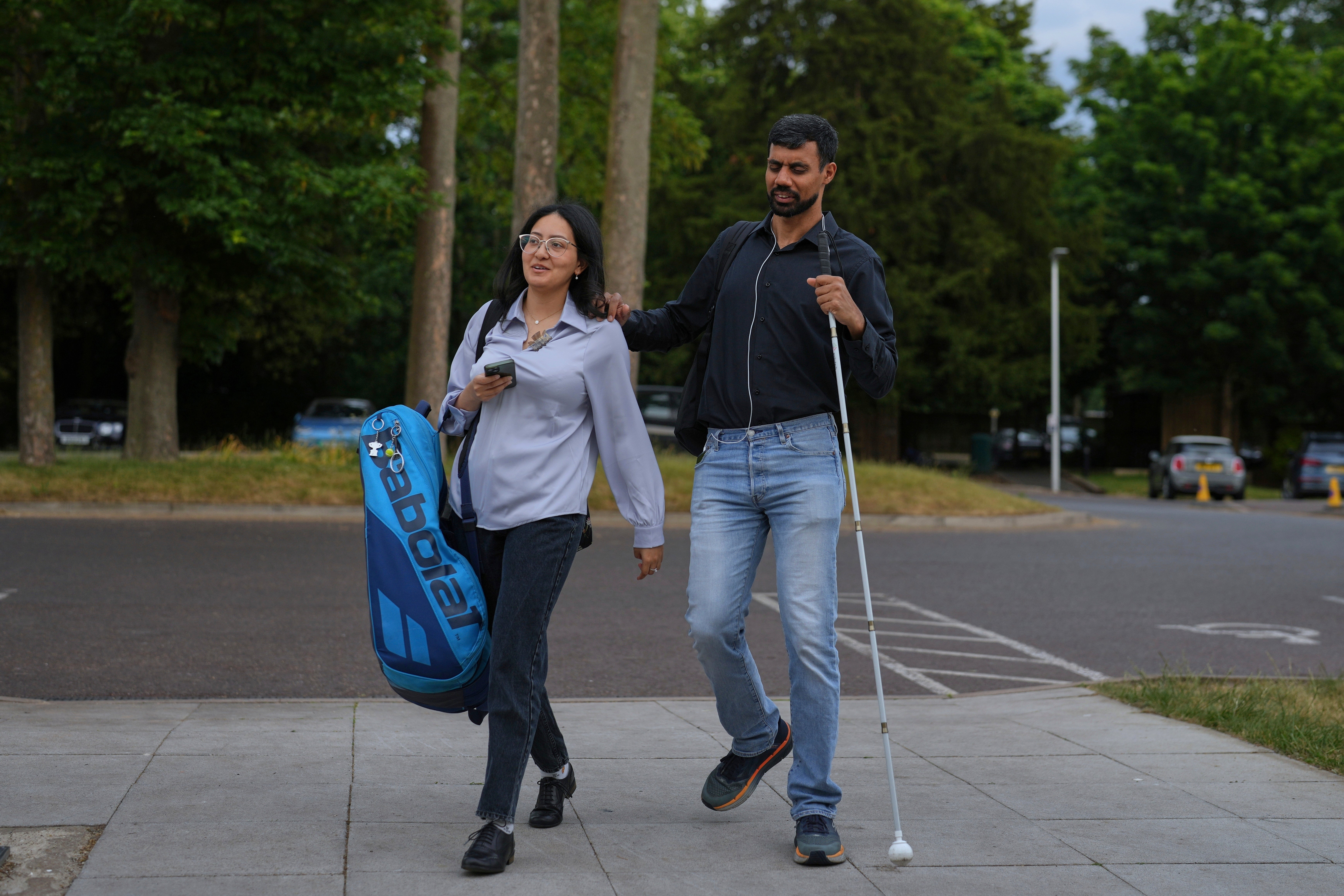 Blind Tennis Naqi's Journey
