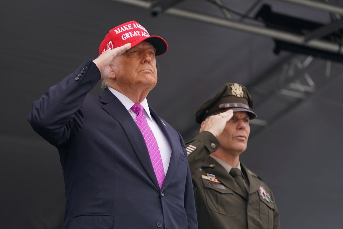 Trump rages at Biden and ‘scum’ judges in all-caps Memorial Day message
