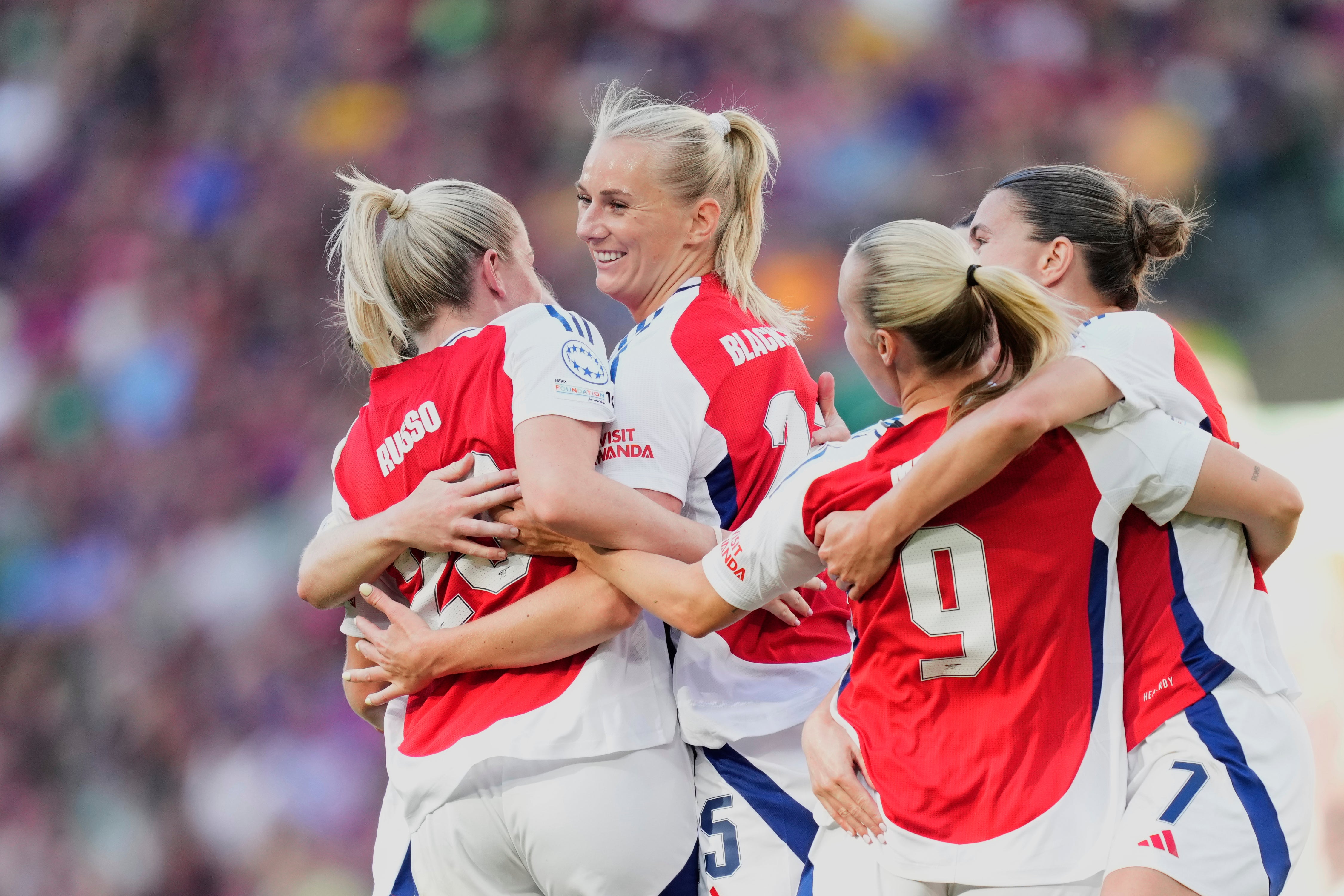 But Blackstenius’s strike prompted celebrations