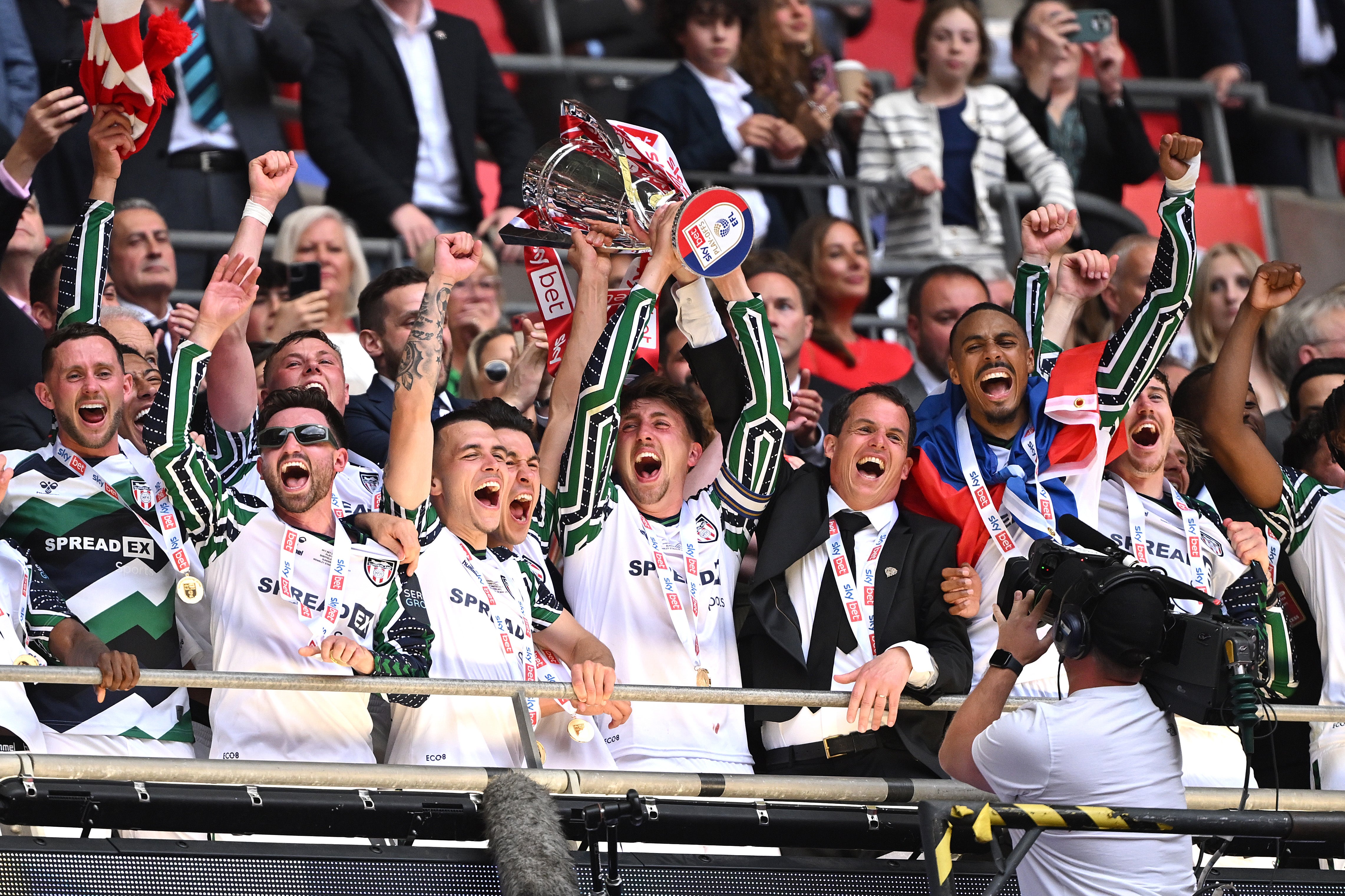After eight years away, the Black Cats are back in the top flight