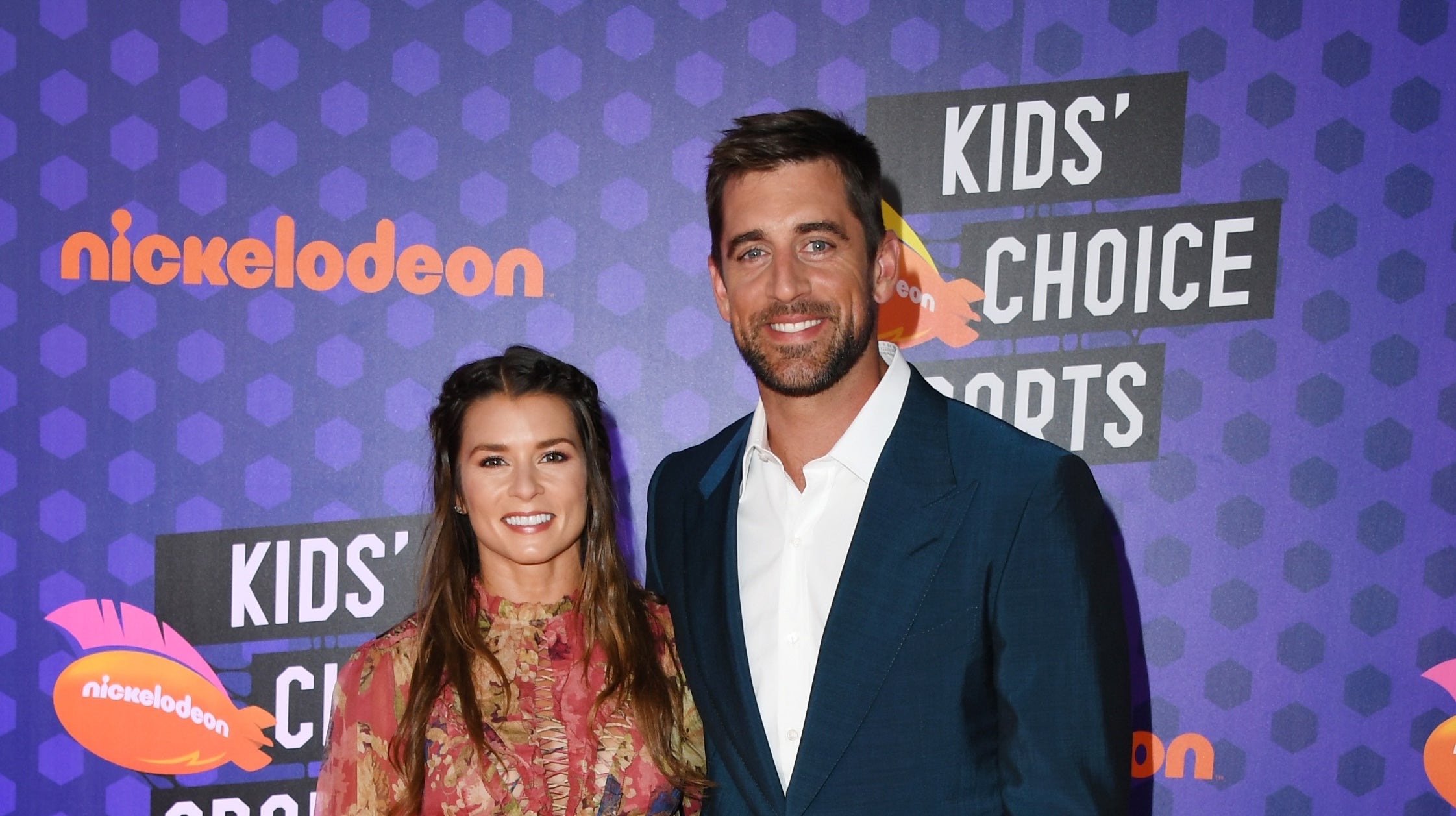 Danica Patrick and Aaron Rodgers dated from January 2018 to July 2020