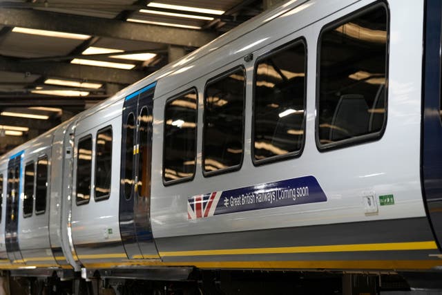 Decades of ‘waste and bureaucracy’ are being ended on Britain’s railways, Transport Secretary Heidi Alexander declared (Andrew Matthews/PA)