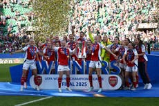 Ian Wright claims Women’s Champions League triumph saved Arsenal from ‘embarrassment’